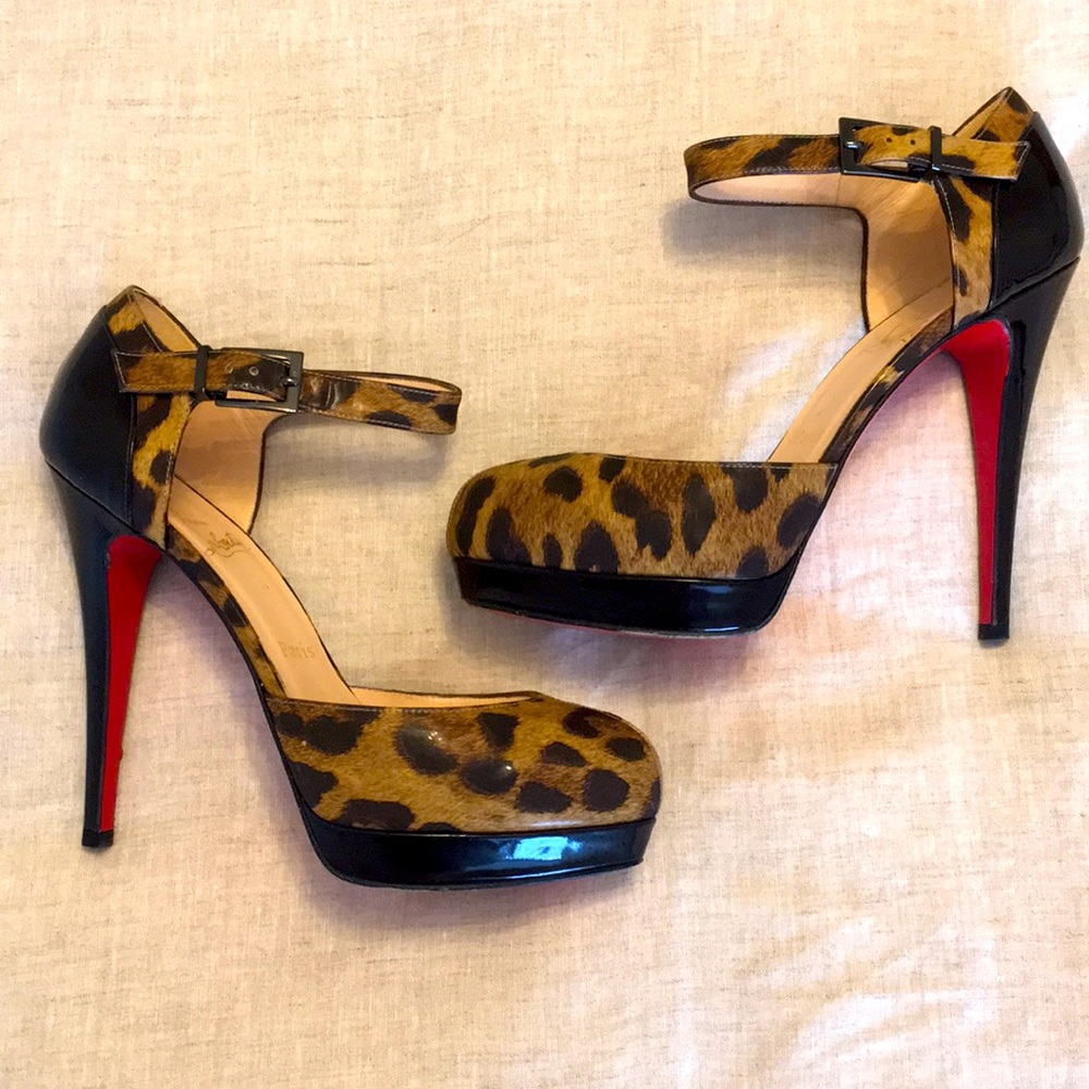 Christian Louboutin Leopard Heels